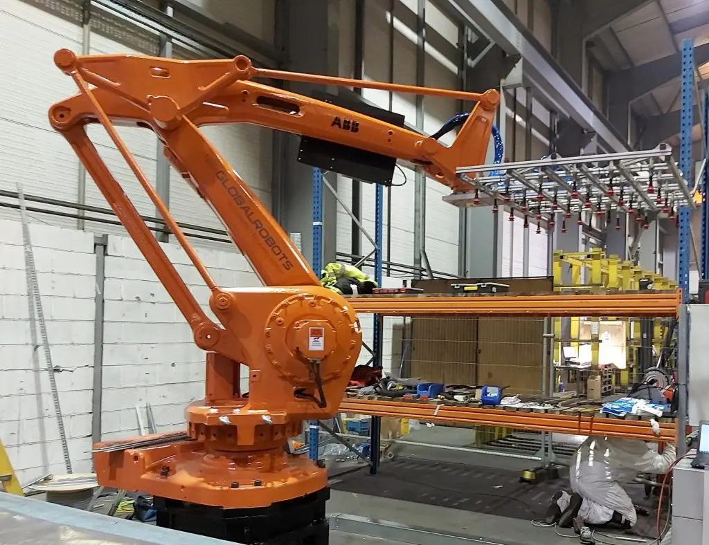 industrial robotic arms