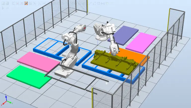 robot cell Design